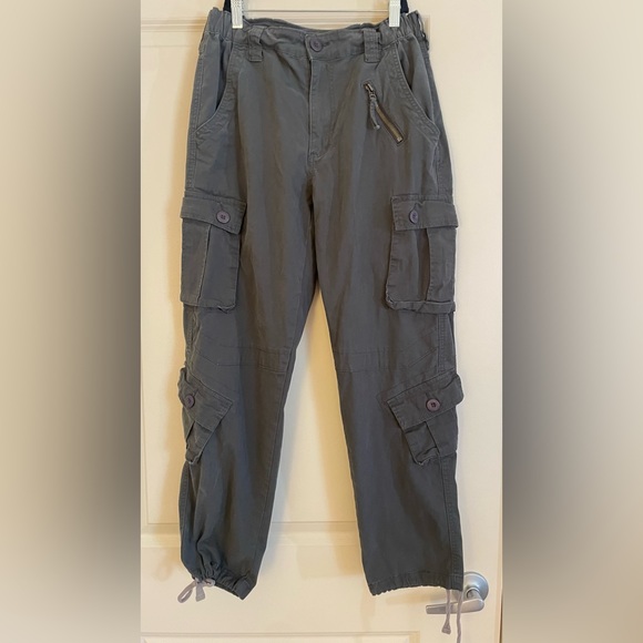 Gray Cargo Pants - Picture 2 of 7